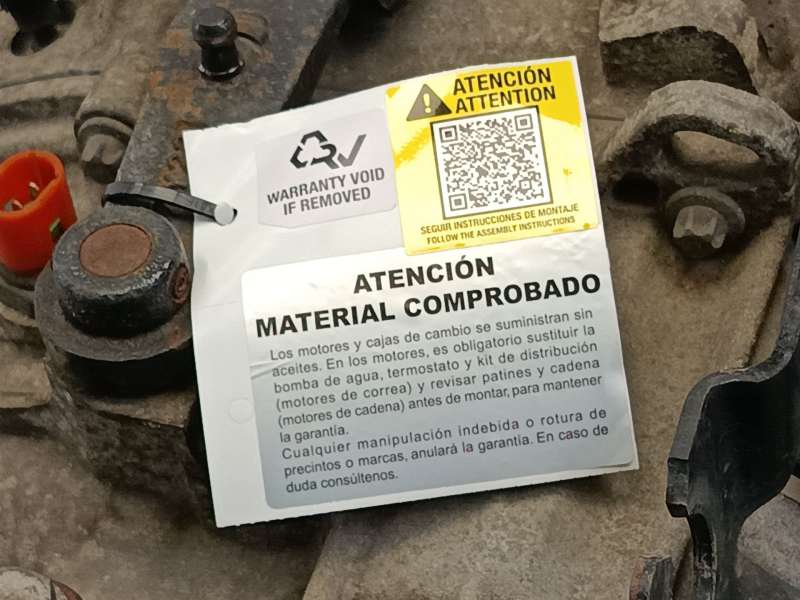 Recambio de caja cambios para nissan primastar autobús (x83) dci 120 referencia OEM IAM PF6010 3201000Q3J 8200546200 - Blanco 6