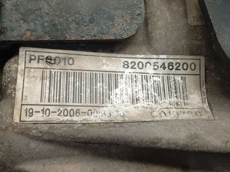 Recambio de caja cambios para nissan primastar autobús (x83) dci 120 referencia OEM IAM PF6010 3201000Q3J 8200546200 - Plata 7