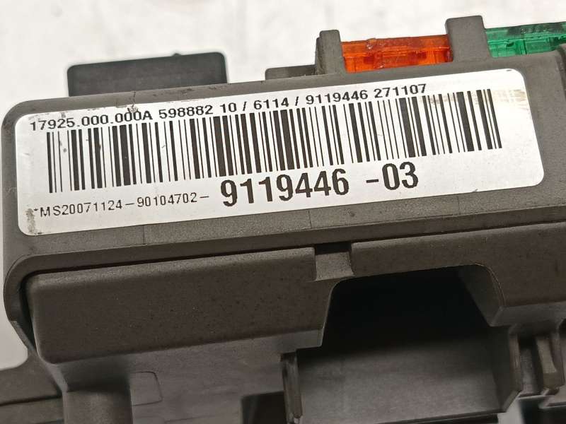 Recambio de caja reles / fusibles para bmw 3 touring (e91) 318 d referencia OEM IAM 61149119445 9119446 - Negro 6