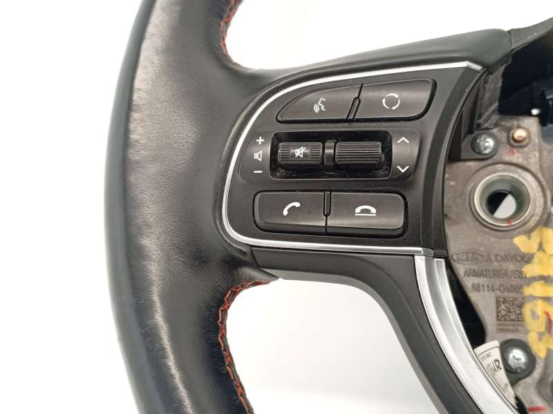 Recambio de volante para kia niro (de) 1.6 gdi hybrid referencia OEM IAM 56100G5BW0DXR - Negro 3