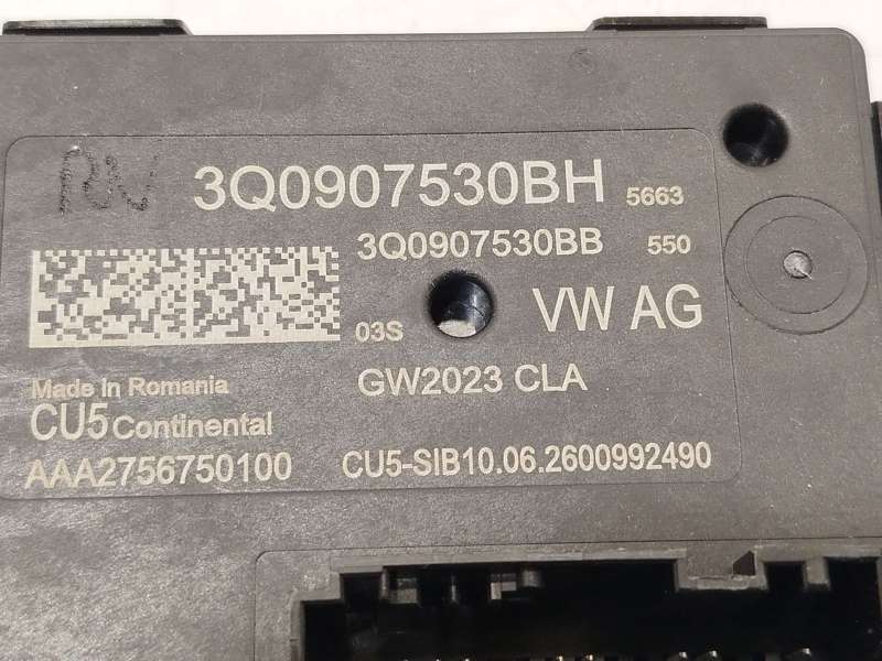 Recambio de modulo electronico para seat arona (kj7, kjp) 1.0 tsi referencia OEM IAM 3Q0907530BH  AAA2756750100 - Azul 4