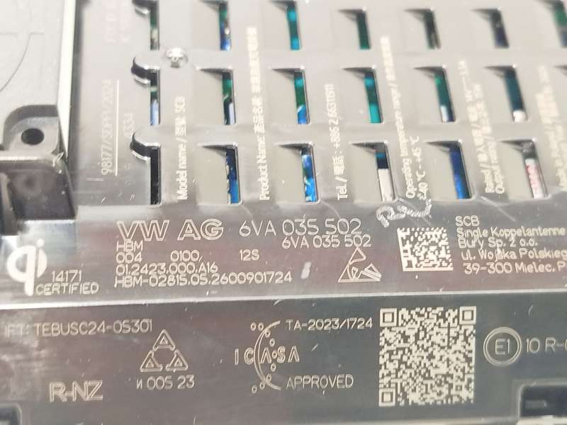 Recambio de modulo electronico para seat arona (kj7, kjp) 1.0 tsi referencia OEM IAM 6VA035502 - Azul 4