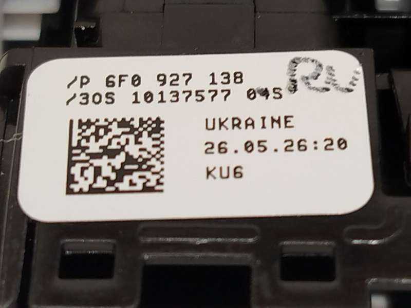 Recambio de interruptor para seat arona (kj7, kjp) 1.0 tsi referencia OEM IAM 6F0927138WHS - Azul 4