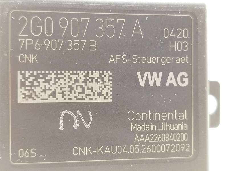 Recambio de modulo electronico para seat arona (kj7, kjp) 1.0 tsi referencia OEM IAM 2G0907357A 7P6907357B AAA22608402 - Azul 5