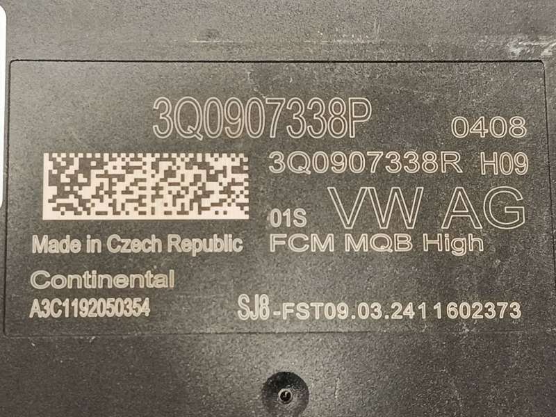 Recambio de modulo electronico para audi a1 sportback (gba) 30 tfsi referencia OEM IAM 3Q0907338P  A3C1192050354 5