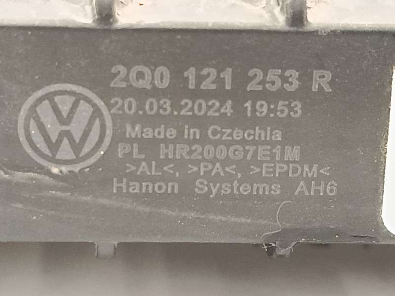 Recambio de radiador agua para audi a1 sportback (gba) 30 tfsi referencia OEM IAM 2Q0121253R 5