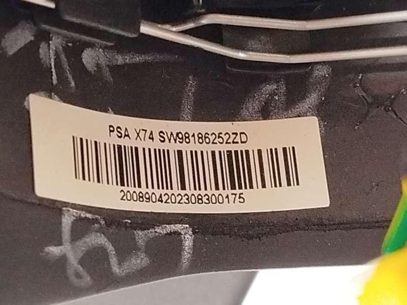 Recambio de volante para ds ds 7 crossback (j4_, jr_, jc_) 1.5 bluehdi 130 (jcyhzj, jcyhzr) referencia OEM IAM 98186252ZD - Gris 5