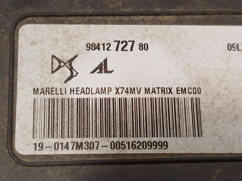 Recambio de faro derecho para ds ds 7 crossback (j4_, jr_, jc_) 1.5 bluehdi 130 (jcyhzj, jcyhzr) referencia OEM IAM 9841272780 1 - Gris 5