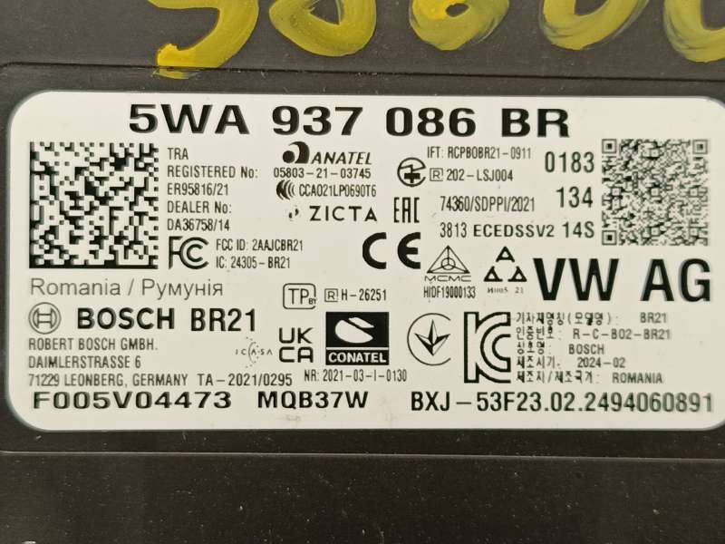 Recambio de modulo electronico para ford tourneo connect / grand tourneo connect v761 monospace (sk) 2.0 ecoblue 4wd referencia - Blanco 5