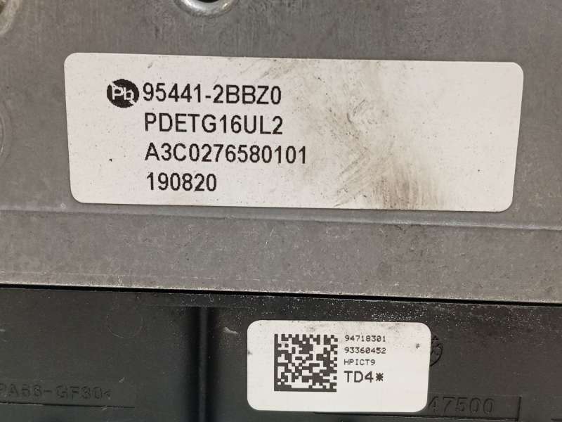 Recambio de centralita cambio automatico para kia niro (de) 1.6 gdi hybrid referencia OEM IAM 954412BBZ0  A3C0276580101 - Negro 6