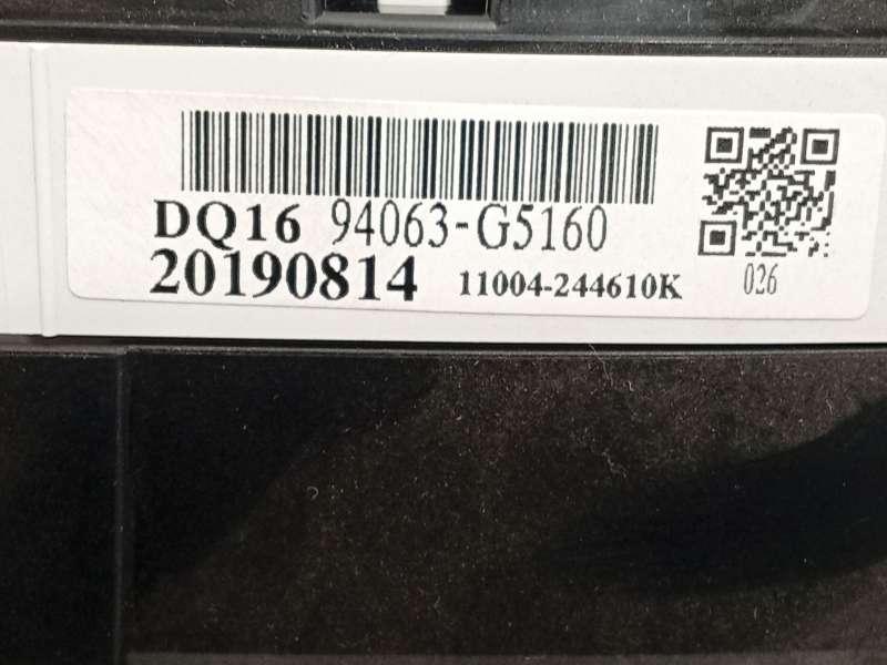 Recambio de cuadro instrumentos para kia niro (de) 1.6 gdi hybrid referencia OEM IAM 94063G5160 - Negro 7
