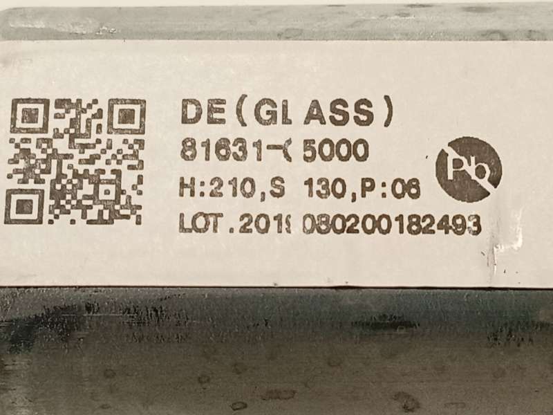 Recambio de motor techo electrico para kia niro (de) 1.6 gdi hybrid referencia OEM IAM 81631G5000 - Negro 4