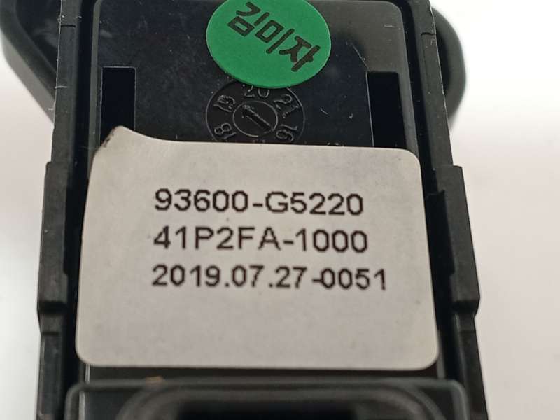 Recambio de mando multifuncion para kia niro (de) 1.6 gdi hybrid referencia OEM IAM 93600G5220 - Negro 4