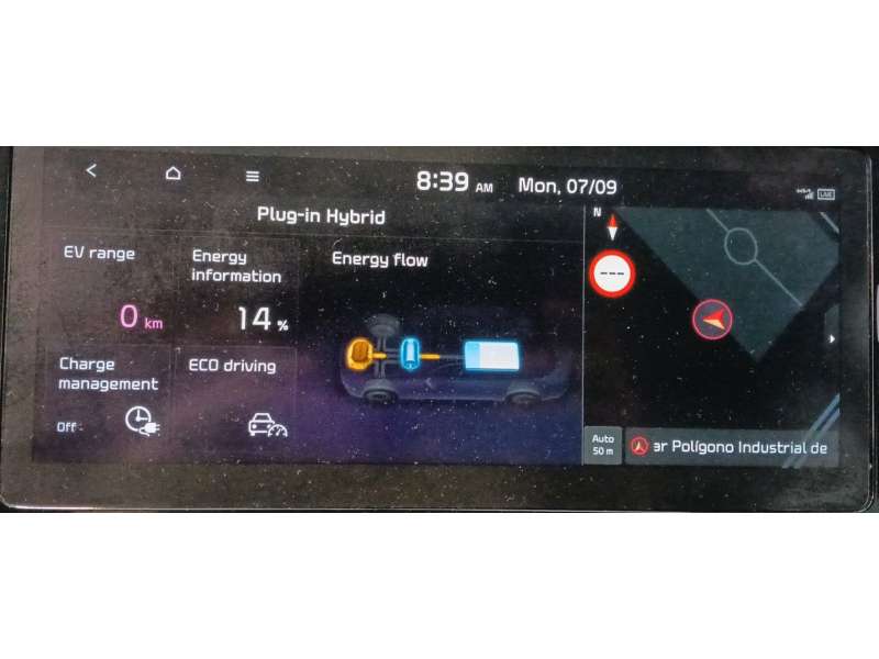 Recambio de sistema navegacion gps para kia niro (de) 1.6 gdi hybrid referencia OEM IAM 96560G5590 - Negro 9