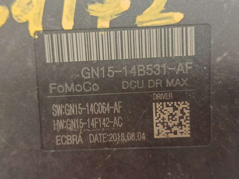 Recambio de modulo electronico para ford ecosport 1.0 ecoboost referencia OEM IAM GN1514B531AF 2444414 - Crema 6