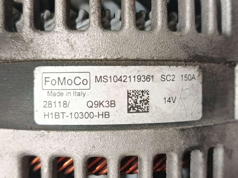 Recambio de alternador para ford ecosport 1.0 ecoboost referencia OEM IAM H1BT10300HB 2647768 1042119361 - Crema 5