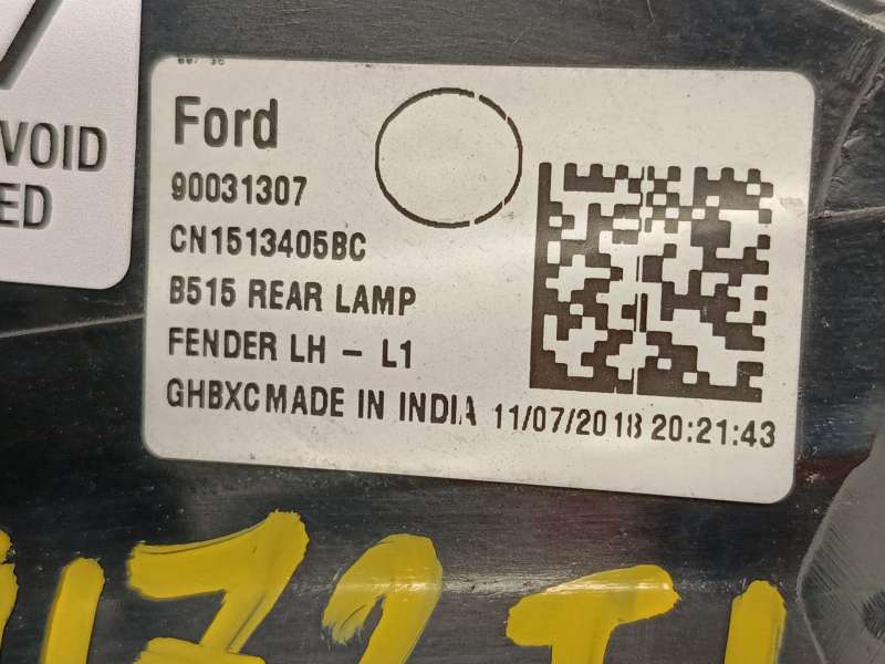 Recambio de piloto trasero izquierdo para ford ecosport 1.0 ecoboost referencia OEM IAM CN1513405BC 2304083 90031307 - Crema 6