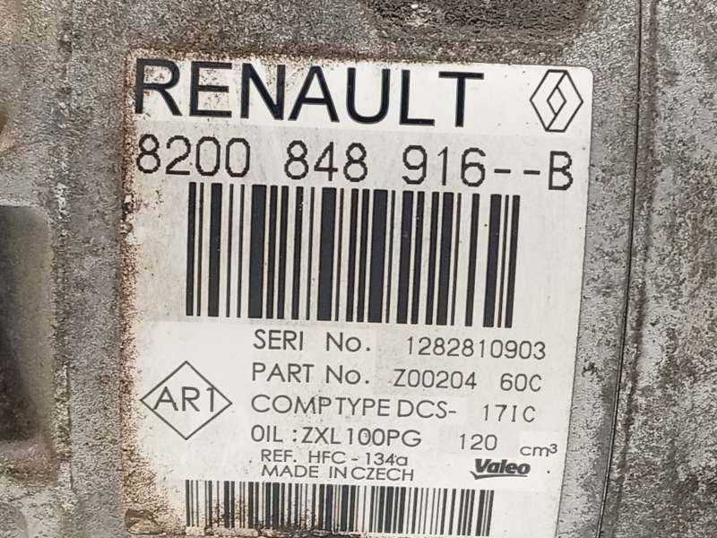 Recambio de compresor aire acondicionado para fiat talento furgoneta (296_) 2.0 ecojet referencia OEM IAM 8200848916 - Blanco 6