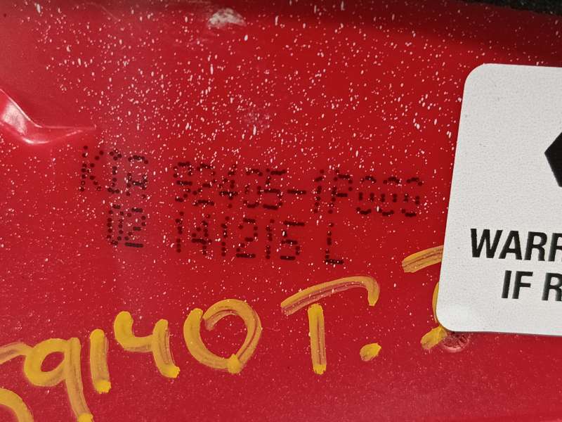 Recambio de piloto trasero izquierdo interior para kia venga (yn) 1.6 crdi 128 referencia OEM IAM 924051P000 - Blanco 4