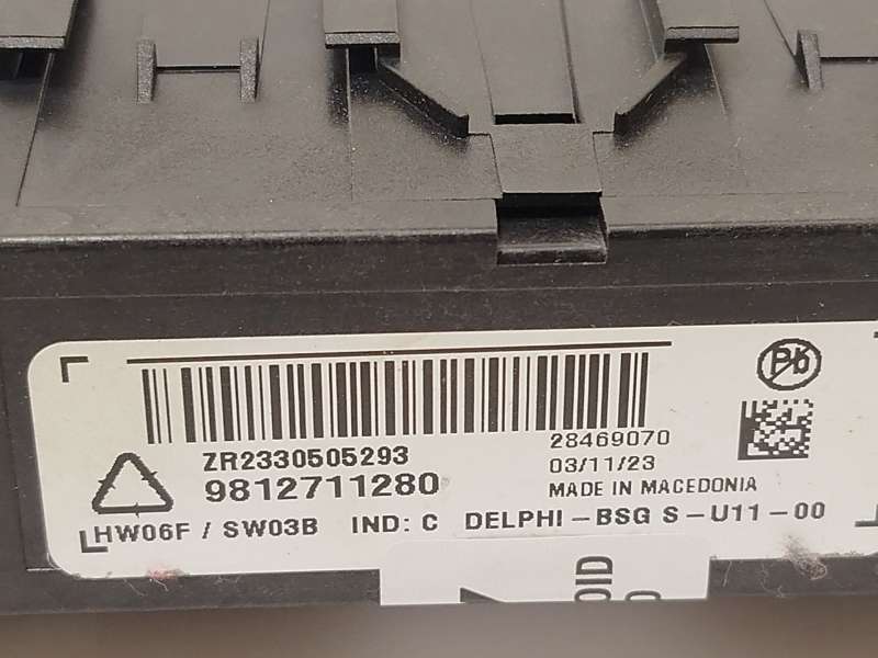 Recambio de modulo electronico para ds ds 7 crossback (j4_, jr_, jc_) 1.5 bluehdi 130 (jcyhzj, jcyhzr) referencia OEM IAM 981271 - Gris 5