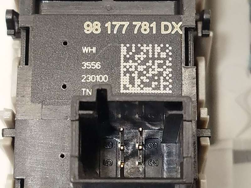 Recambio de mando multifuncion para ds ds 7 crossback (j4_, jr_, jc_) 1.5 bluehdi 130 (jcyhzj, jcyhzr) referencia OEM IAM 981782 - Gris 8