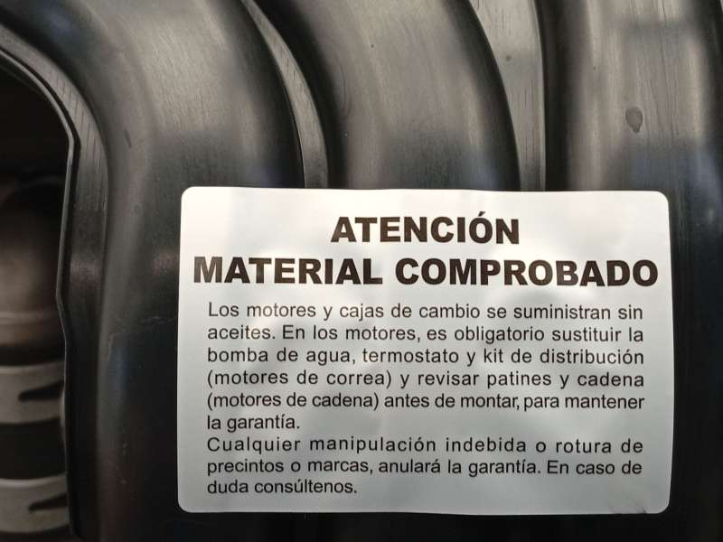 Recambio de motor completo para kia niro (de) 1.6 gdi hybrid referencia OEM IAM G4LE - Negro 7