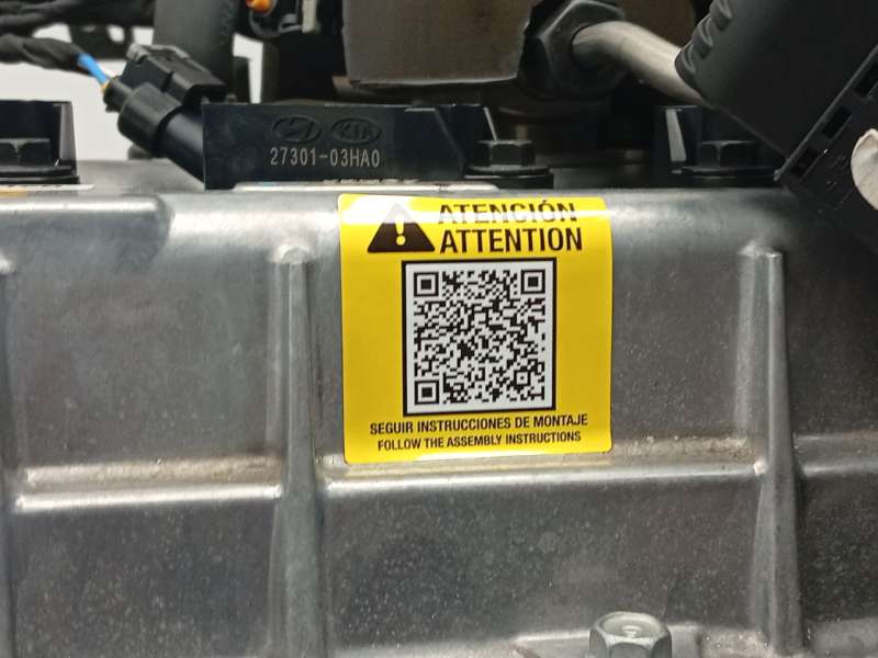 Recambio de motor completo para kia niro (de) 1.6 gdi hybrid referencia OEM IAM G4LE - Negro 8