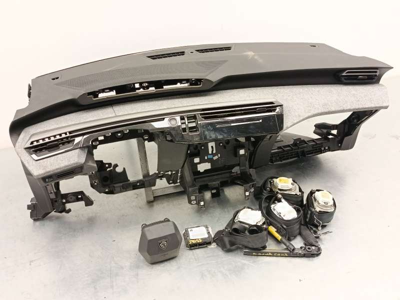 Recambio de kit airbag para peugeot 3008 ii suv (mc_, mr_, mj_, m4_) 1.2 thp/ puretech 130 (mrhnsm, mrhnsu, mrhnsj, mrhnyw,... r - Gris