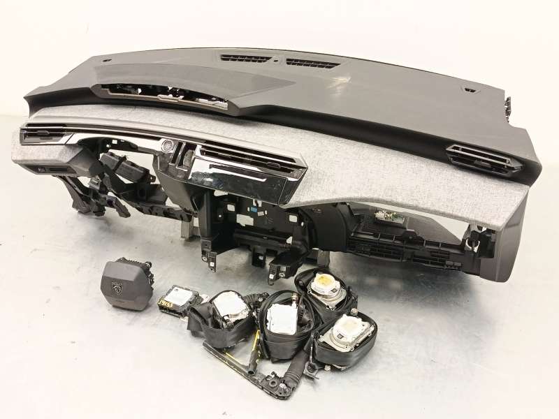 Recambio de kit airbag para peugeot 3008 ii suv (mc_, mr_, mj_, m4_) 1.2 thp/ puretech 130 (mrhnsm, mrhnsu, mrhnsj, mrhnyw,... r - Gris 2