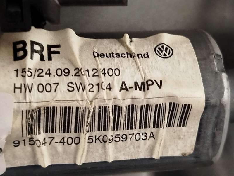 Recambio de elevalunas trasero izquierdo para volkswagen touran (1t3) 1.6 tdi referencia OEM IAM 1T0839461P 5K0959703A - Marron 5