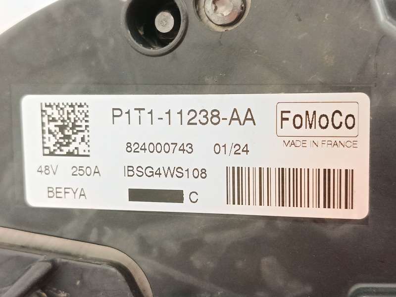 Recambio de alternador para ford focus iv (hn) 1.0 ecoboost mhev referencia OEM IAM P1T111238AA 2760658 IBSG4WS108 - Plata 5