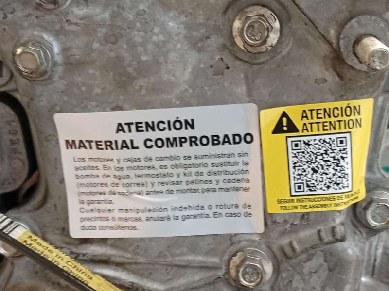Recambio de motor completo para mazda 2 hatchback (dl, dj) 1.5 skyactiv-g m hybrid referencia OEM IAM P5 P5XC - Plata 8
