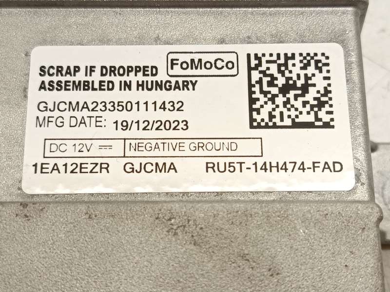 Recambio de modulo electronico para ford focus iv (hn) 1.0 ecoboost mhev referencia OEM IAM RU5T14H474FAD 2757708 1EA12EZR - Plata 6
