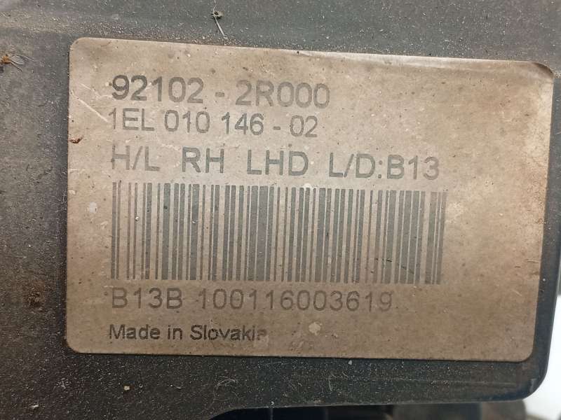 Recambio de faro derecho para hyundai i30 (fd) 1.4 referencia OEM IAM 921022R000 - Gris 5