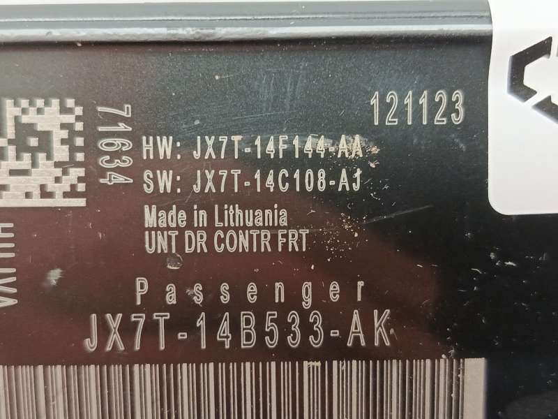 Recambio de modulo electronico para ford focus iv (hn) 1.0 ecoboost mhev referencia OEM IAM JX7T14B533AK 2613361 121123 - Plata 5