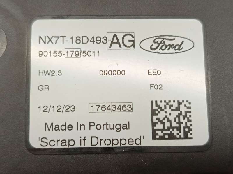 Recambio de modulo electronico para ford focus iv (hn) 1.0 ecoboost mhev referencia OEM IAM NX7T18D493AG 2767831 - Plata 5