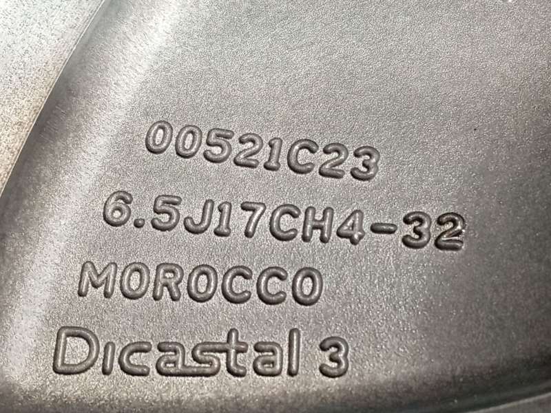 Recambio de llanta para peugeot 2008 ii (ud_, us_, uy_, uj_, ur_, uc_) 1.2 puretech 100 referencia OEM IAM 9849269080 98492690XK 5
