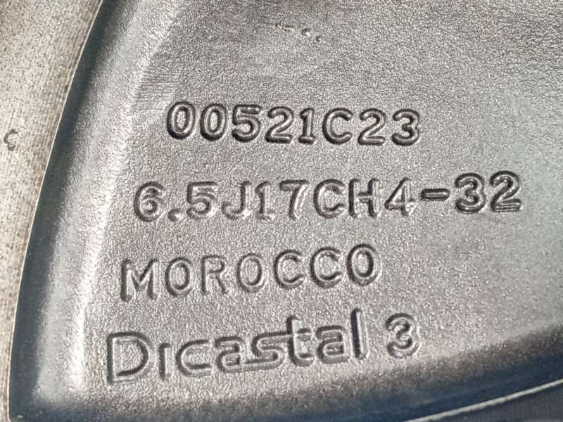 Recambio de llanta para peugeot 2008 ii (ud_, us_, uy_, uj_, ur_, uc_) 1.2 puretech 100 referencia OEM IAM 9849269080 98492690XK 8
