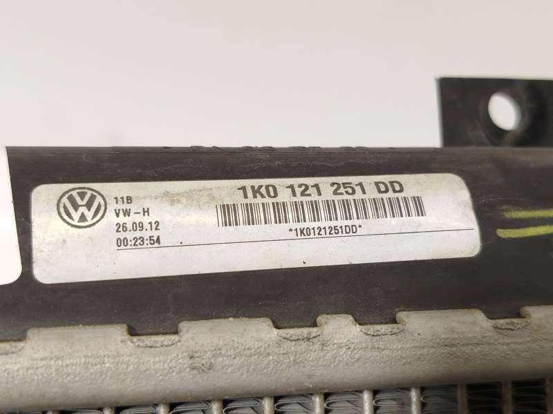 Recambio de radiador agua para volkswagen touran (1t3) 1.6 tdi referencia OEM IAM 1K0121251DD - Marron 3