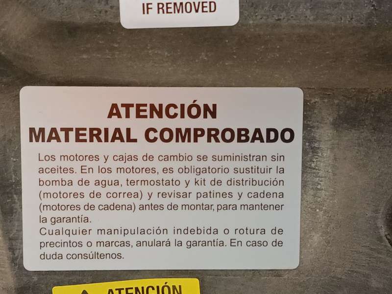 Recambio de motor completo para renault kangoo express (fc0/1_) 1.5 dci (fc07, fc1r) referencia OEM IAM K9K704 - Blanco 7