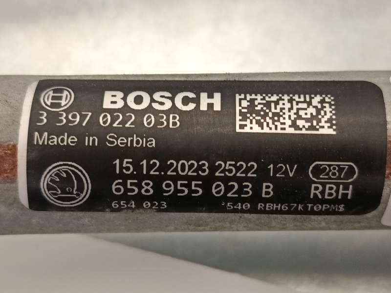 Recambio de motor limpia delantero para skoda kamiq (nw4) 1.0 tsi referencia OEM IAM 658955023B  339702203B - Gris 6