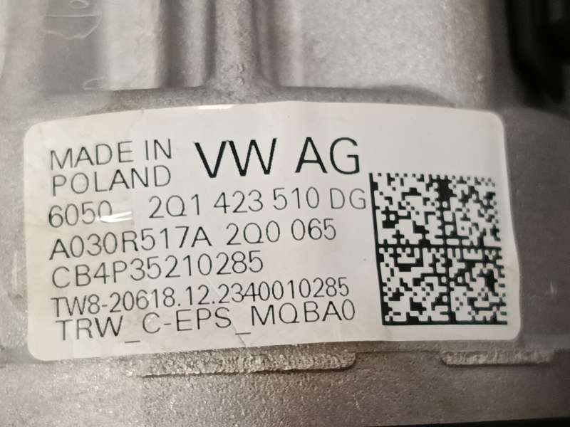 Recambio de columna direccion para skoda kamiq (nw4) 1.0 tsi referencia OEM IAM 2Q1423510DG  A030R517A - Gris 7