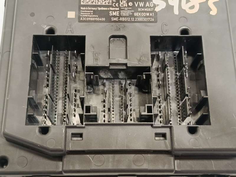 Recambio de centralita confort para skoda kamiq (nw4) 1.0 tsi referencia OEM IAM 2Q0937090E 2Q0937090C A3C0988950400 - Gris 4