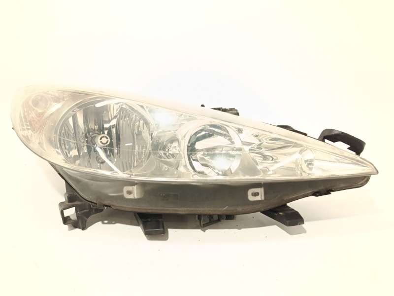Recambio de faro derecho para peugeot 207/207+ (wa_, wc_) 1.4 16v referencia OEM IAM 620695 9649986180 89900871 - Negro