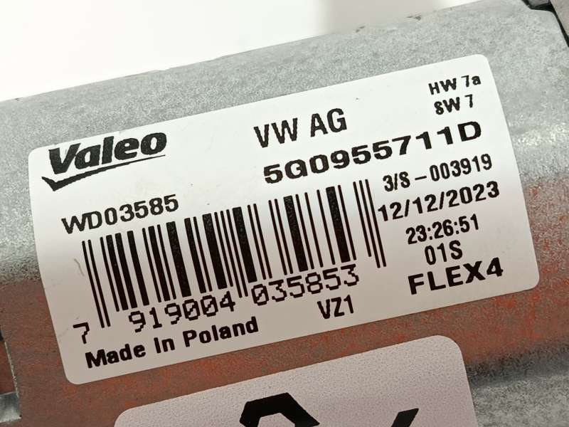 Recambio de motor limpia trasero para skoda kamiq (nw4) 1.0 tsi referencia OEM IAM 5G0955711D  WD03585 - Gris 5