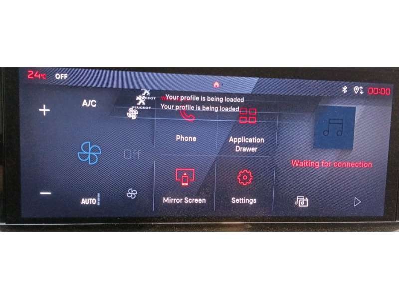 Recambio de pantalla multifuncion para peugeot 2008 ii (ud_, us_, uy_, uj_, ur_, uc_) 1.2 puretech 100 referencia OEM IAM 986059 - Blanco 6