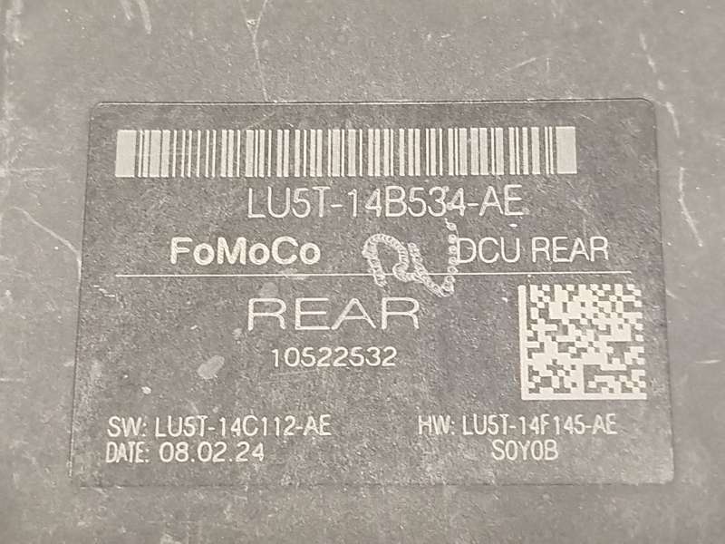 Recambio de modulo confort para ford puma (j2k, cf7) 1.0 ecoboost mhev referencia OEM IAM LU5T14B534AE 2499156 - Blanco 4