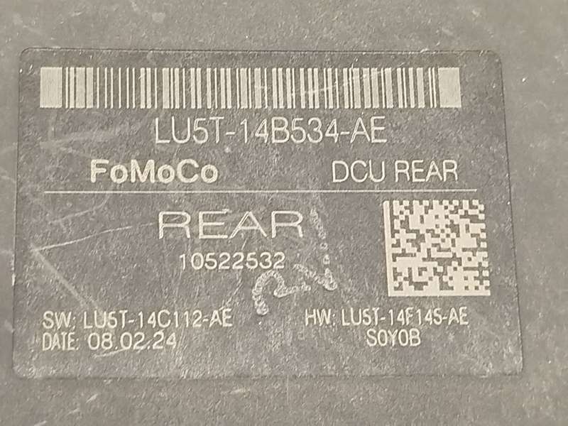 Recambio de modulo confort para ford puma (j2k, cf7) 1.0 ecoboost mhev referencia OEM IAM LU5T14B534AE 2499156 - Blanco 4