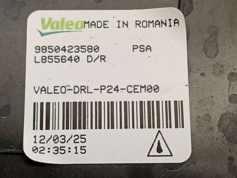 Recambio de piloto delantero derecho para peugeot 2008 ii (ud_, us_, uy_, uj_, ur_, uc_) 1.2 puretech 100 referencia OEM IAM 985 - Blanco 4