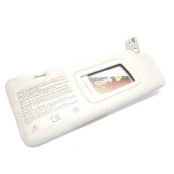 Recambio de parasol derecho para renault megane iii berlina 5 p referencia OEM IAM 964001446R  964003478R